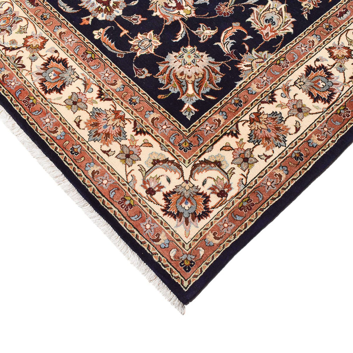 Tapis persan - Classique - 307 x 211 cm - bleu foncé
