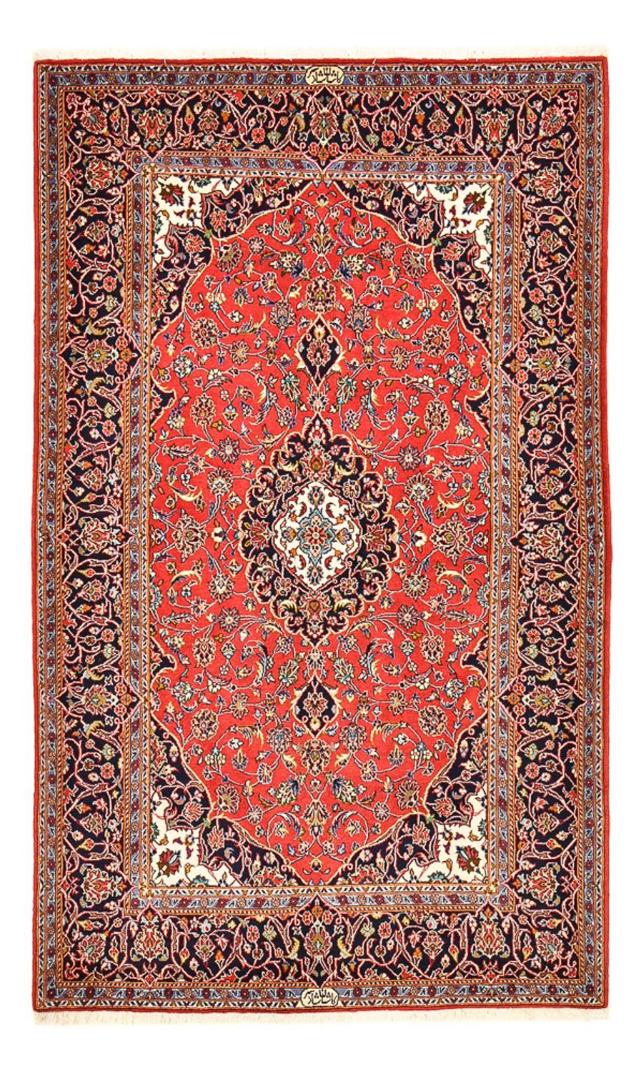 Tapis persan - Keshan - 228 x 142 cm - rouge