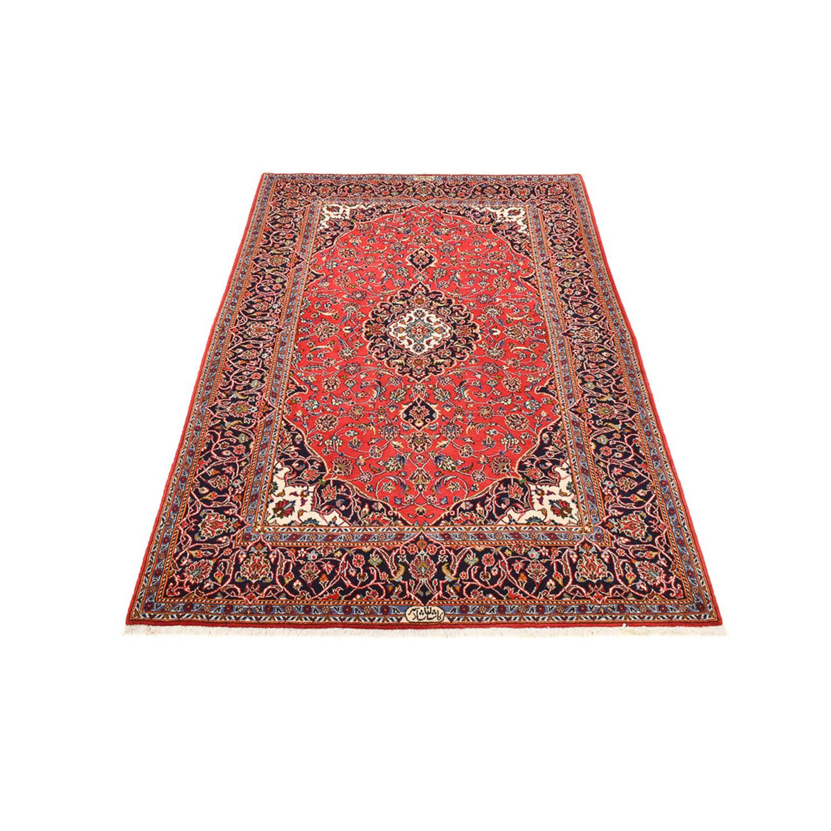Tapis persan - Keshan - 228 x 142 cm - rouge