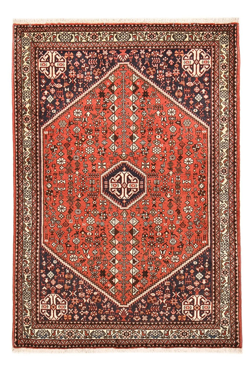 Tapis Gabbeh - Persan Kashkuli - 155 x 104 cm - rouge
