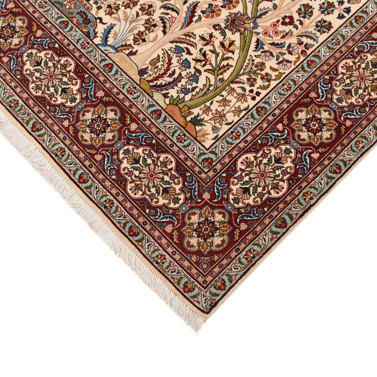 Tapis persan - Tabriz - Royal - 250 x 177 cm - sable