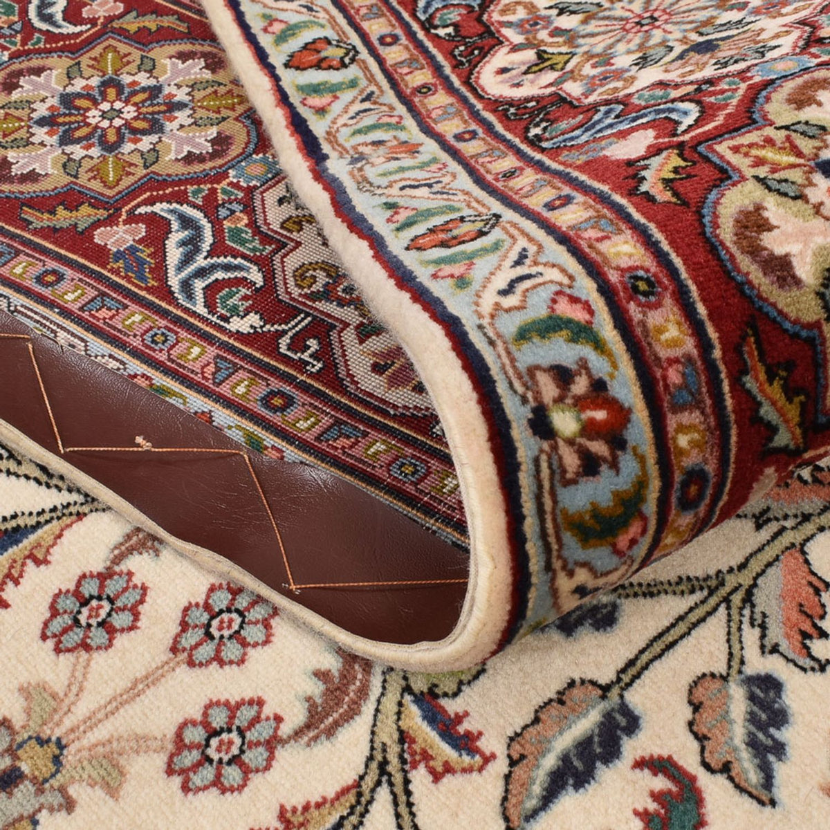 Tapis persan - Tabriz - Royal - 250 x 177 cm - sable