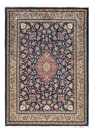 Tapis persan - Classique - 208 x 145 cm - bleu foncé