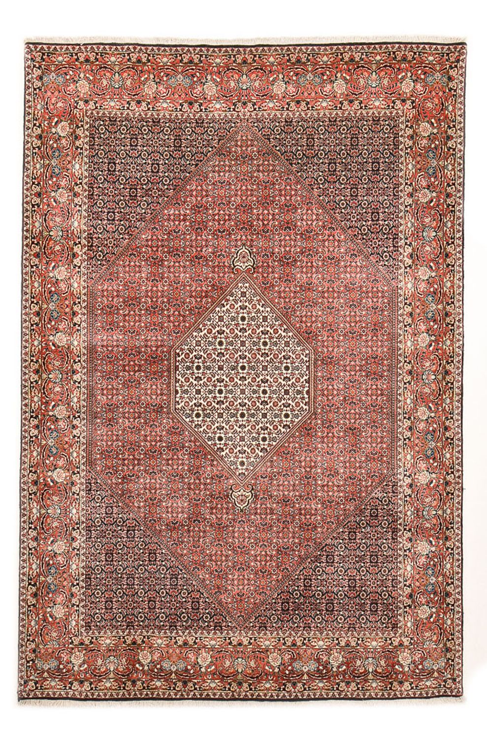 Tapis persan - Bidjar - 305 x 206 cm - rouille
