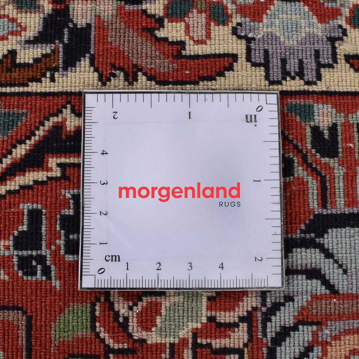 Tapis persan - Bidjar - 305 x 206 cm - rouille