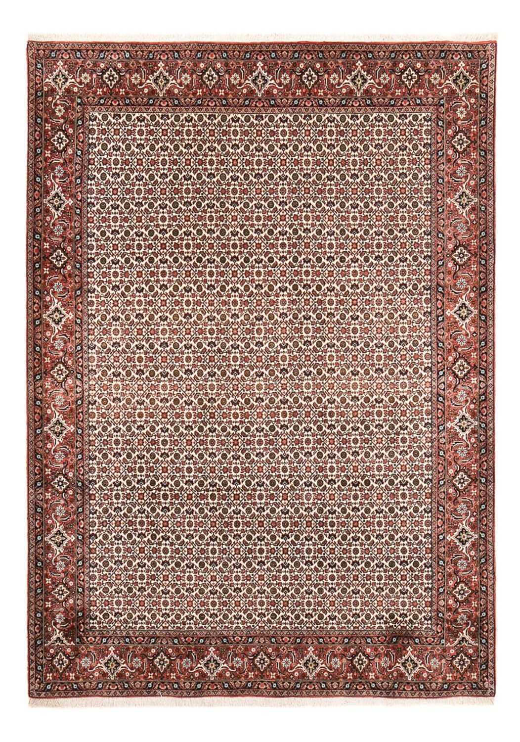 Tapis persan - Bidjar - 292 x 207 cm - rouille