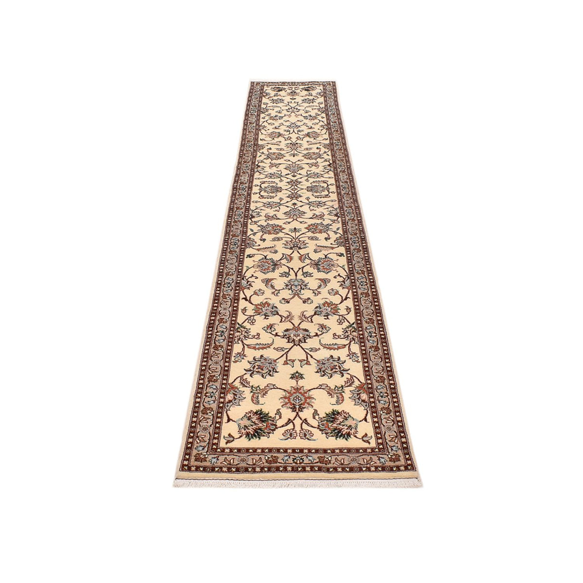 Tapis de couloir Tapis persan - Classique - 405 x 70 cm - beige