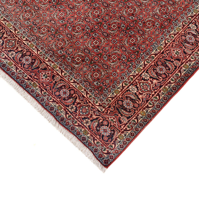 Tapis persan - Bidjar - 195 x 132 cm - rouge foncé