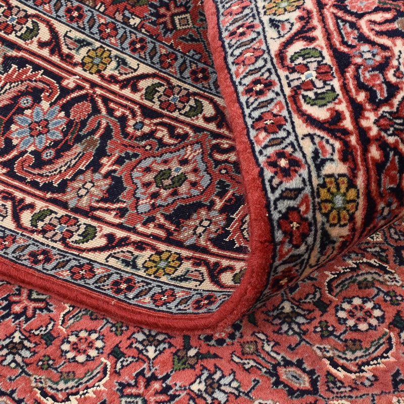 Tapis persan - Bidjar - 195 x 132 cm - rouge foncé