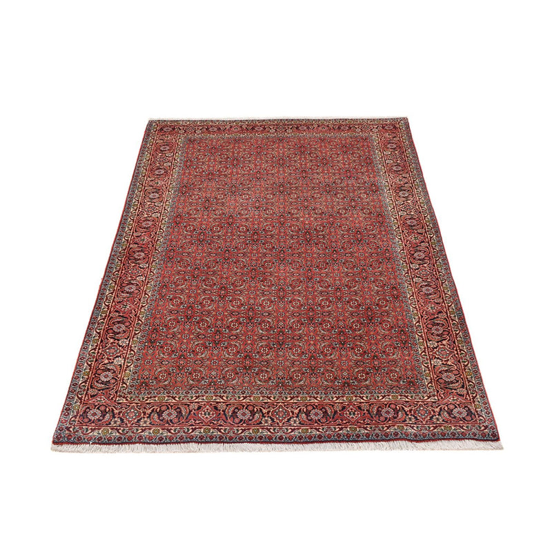 Tapis persan - Bidjar - 195 x 132 cm - rouge foncé
