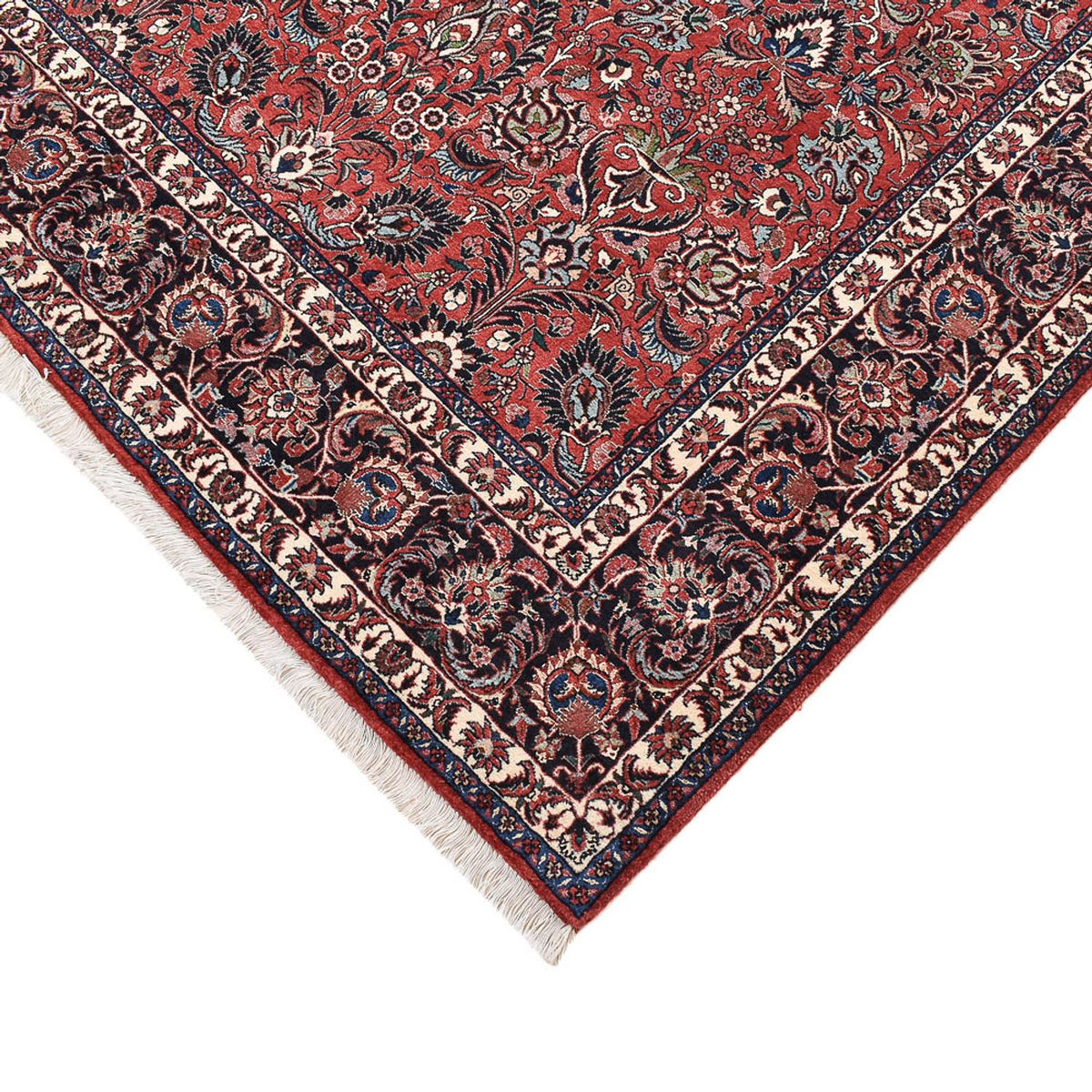 Tapis persan - Bidjar - 303 x 205 cm - rouge