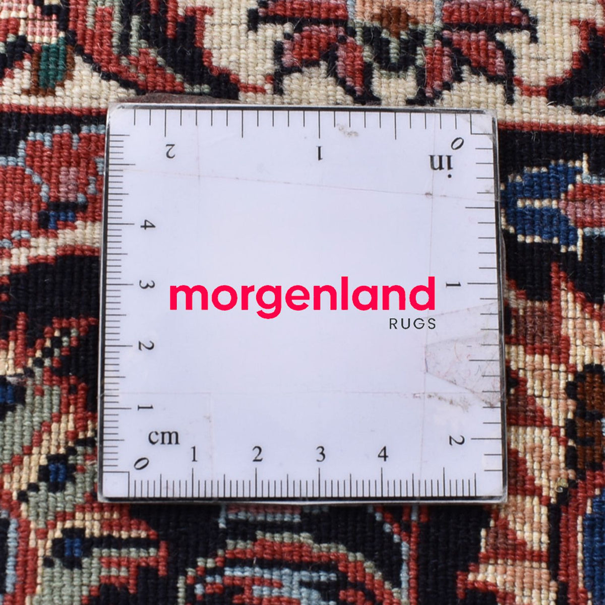 Tapis persan - Bidjar - 303 x 205 cm - rouge