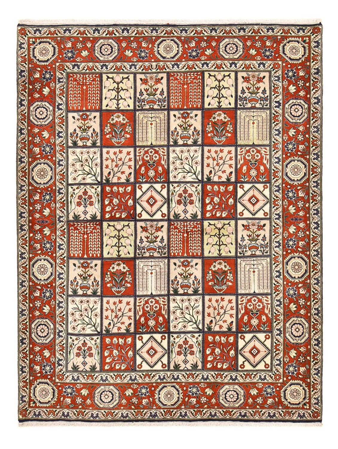 Tapis persan - Nomadic - 241 x 181 cm - multicolore