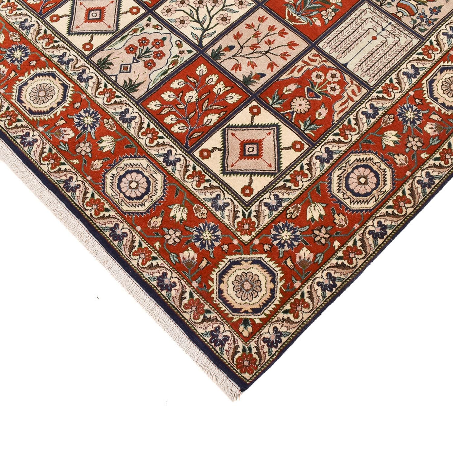 Tapis persan - Nomadic - 241 x 181 cm - multicolore