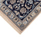 Tapis de couloir Tapis persan - Nain - Royal - 197 x 61 cm - bleu foncé