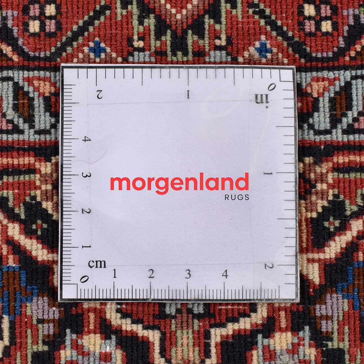 Tapis de couloir Tapis persan - Bidjar - 297 x 85 cm - rouille