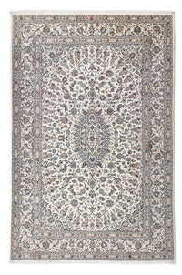 Tapis persan - Keshan - 323 x 216 cm - gris clair