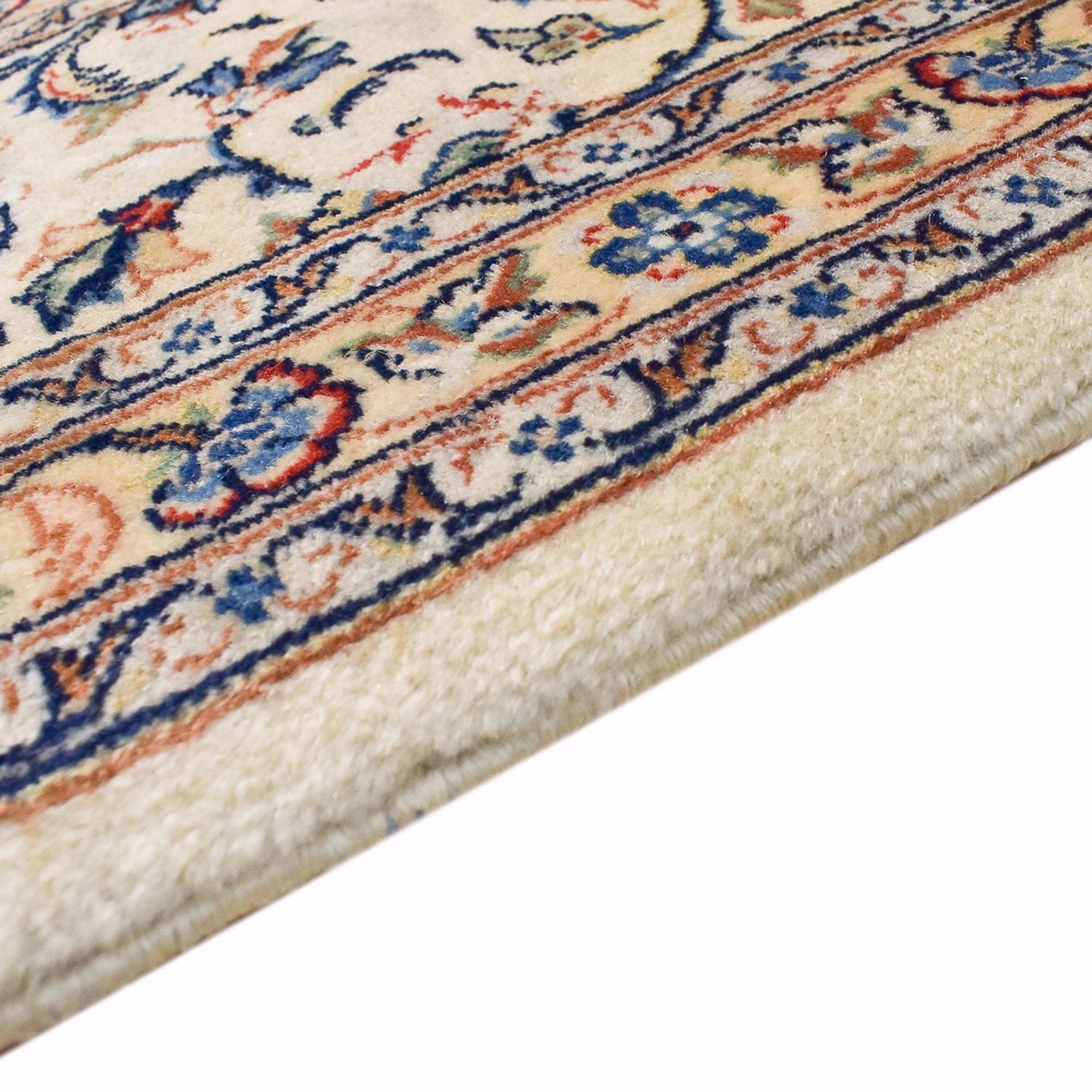 Tapis persan - Keshan - 323 x 216 cm - gris clair