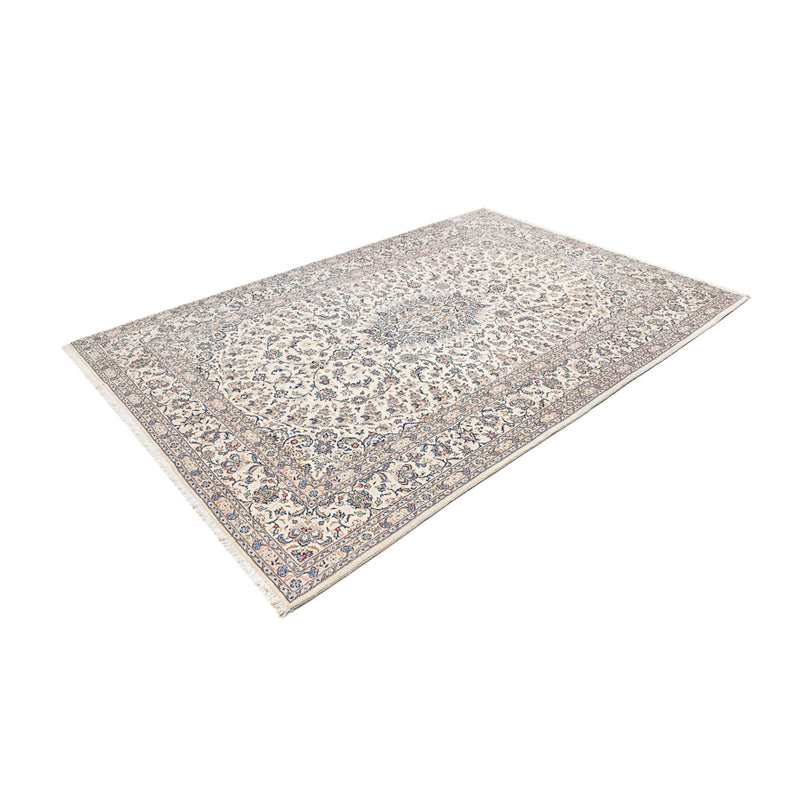 Tapis persan - Keshan - 323 x 216 cm - gris clair