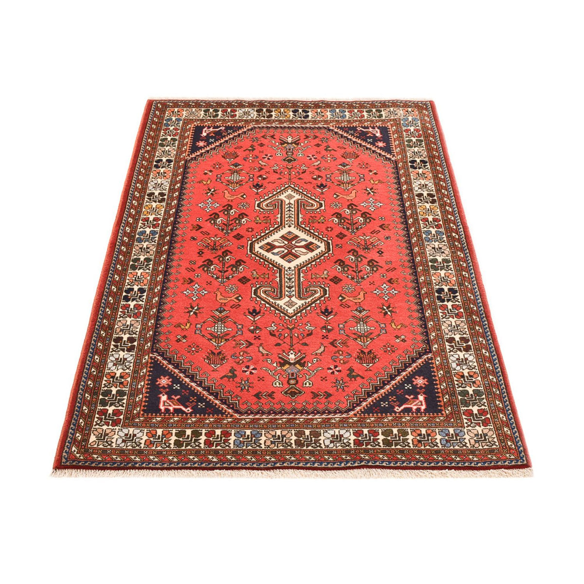 Tapis persan - Nomadic - 150 x 100 cm - rouge