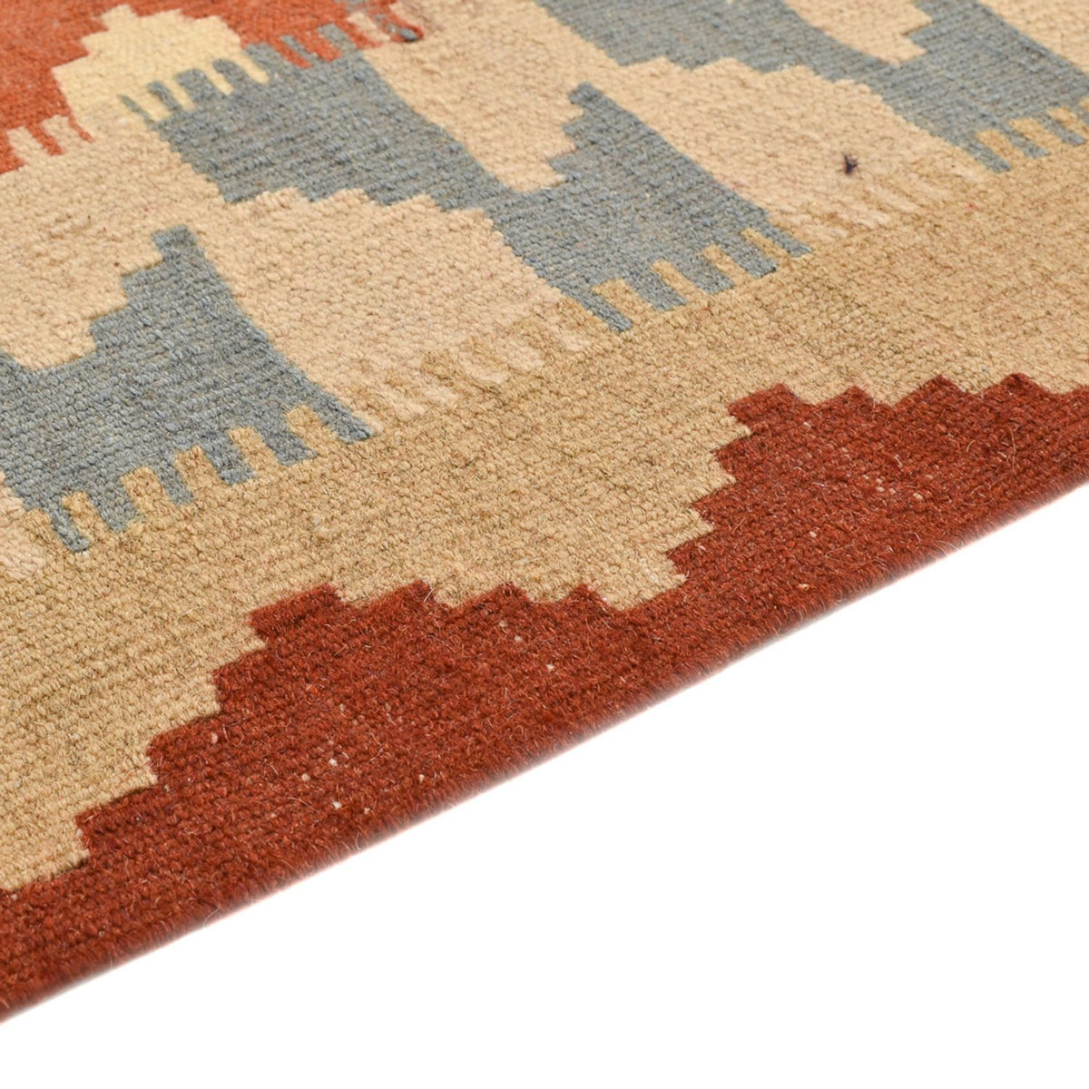 Tapis Kelim - Oriental - 147 x 110 cm - multicolore