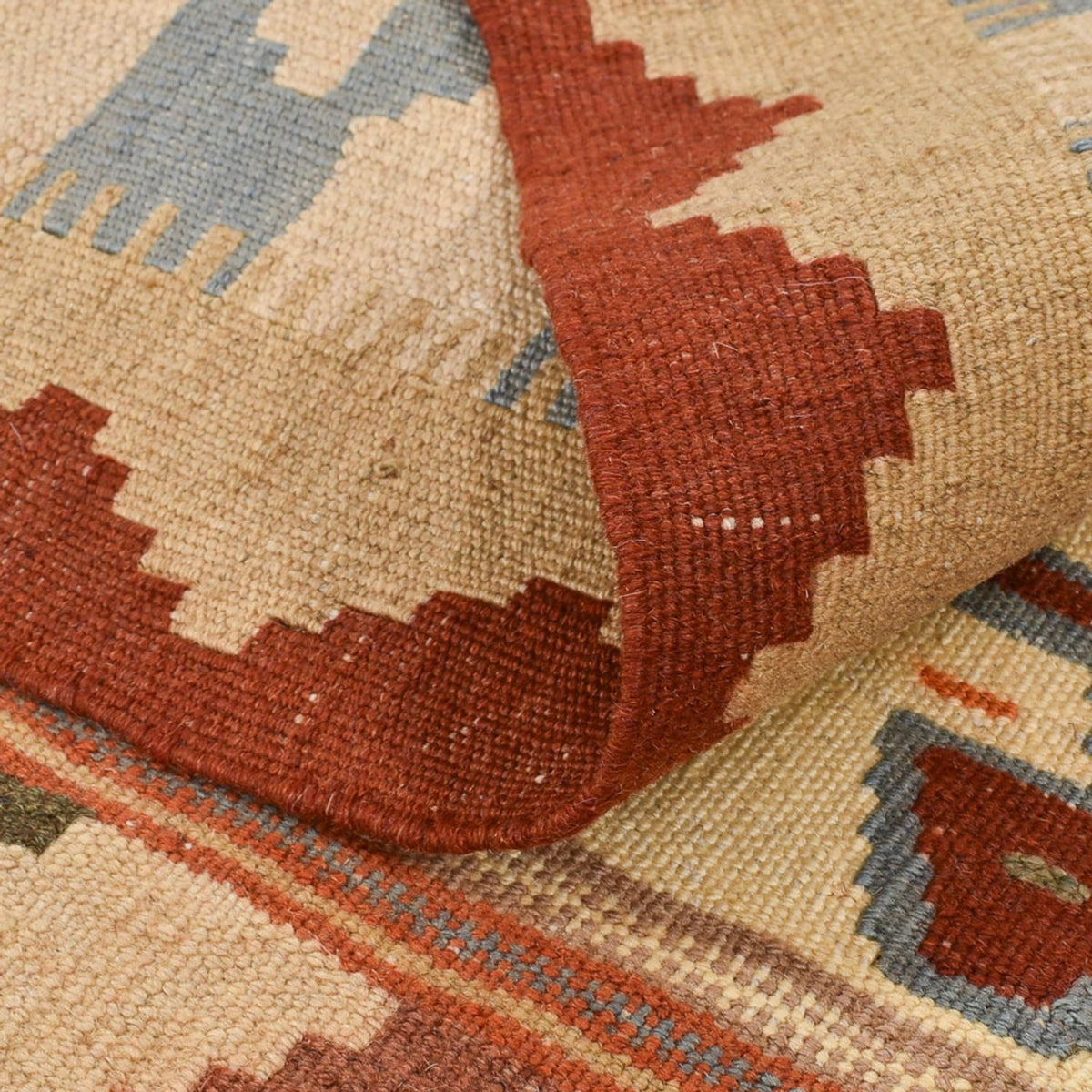 Tapis Kelim - Oriental - 147 x 110 cm - multicolore