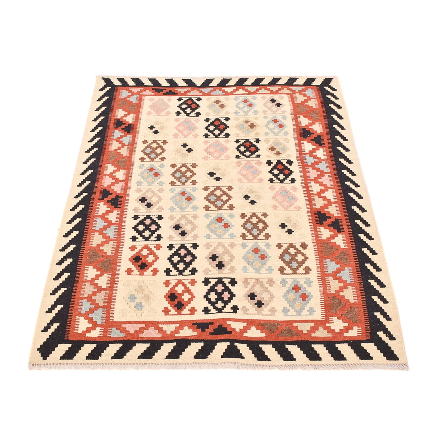 Tapis Kelim - Oriental - 150 x 105 cm - beige