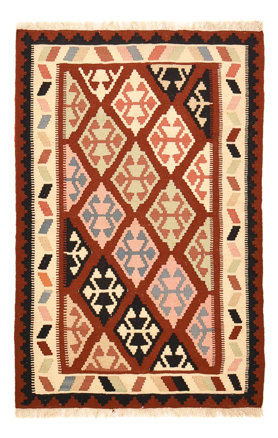 Tapis Kelim - Oriental - 153 x 100 cm - multicolore