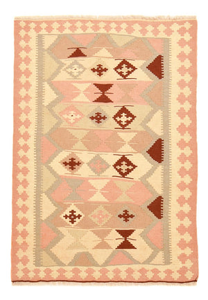 Tapis Kelim - Oriental - 145 x 100 cm - multicolore