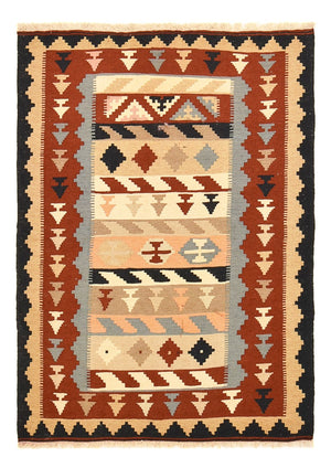 Tapis Kelim - Oriental - 146 x 104 cm - multicolore