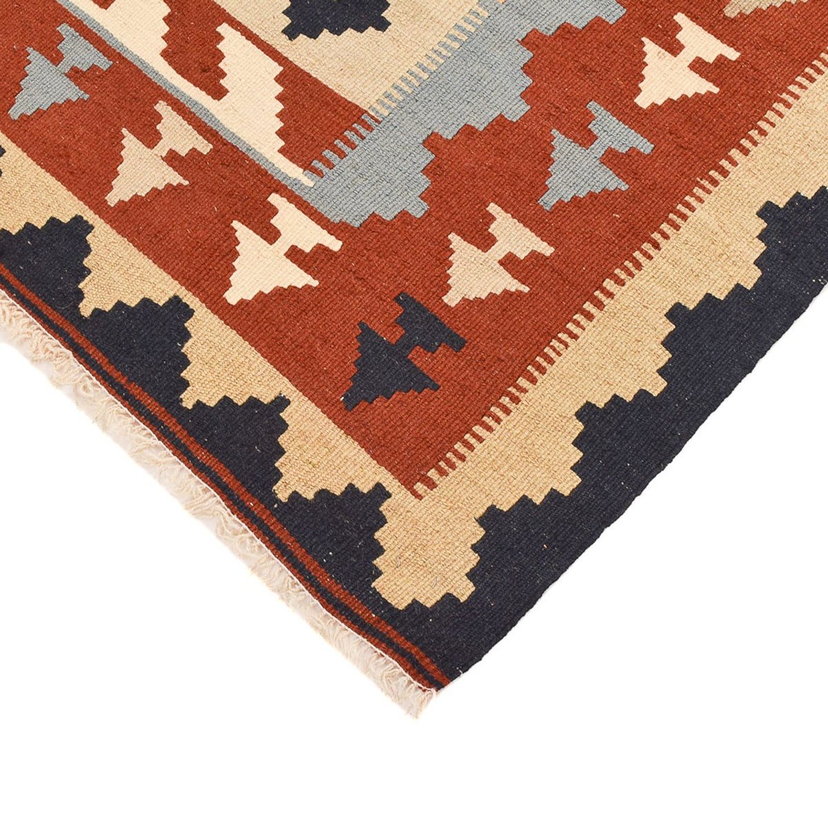 Tapis Kelim - Oriental - 146 x 104 cm - multicolore