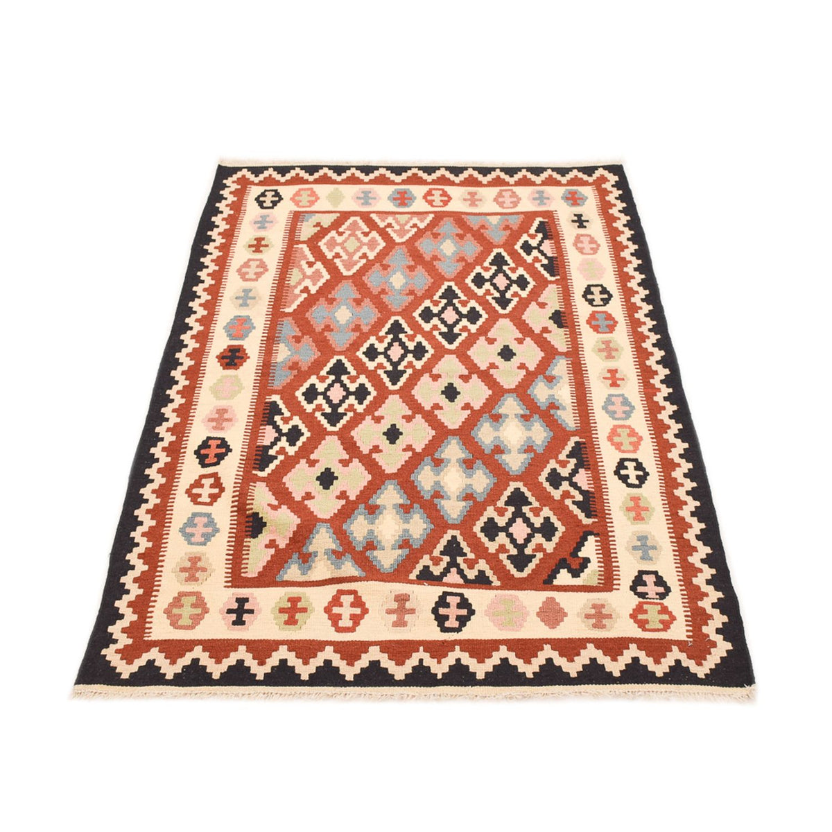 Tapis Kelim - Oriental - 150 x 106 cm - multicolore
