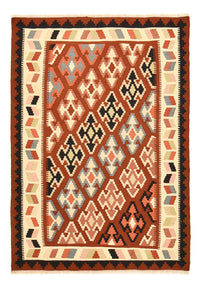 Tapis Kelim - Oriental - 145 x 105 cm - multicolore