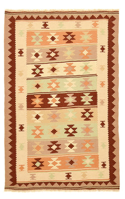 Tapis Kelim - Oriental - 147 x 96 cm - beige