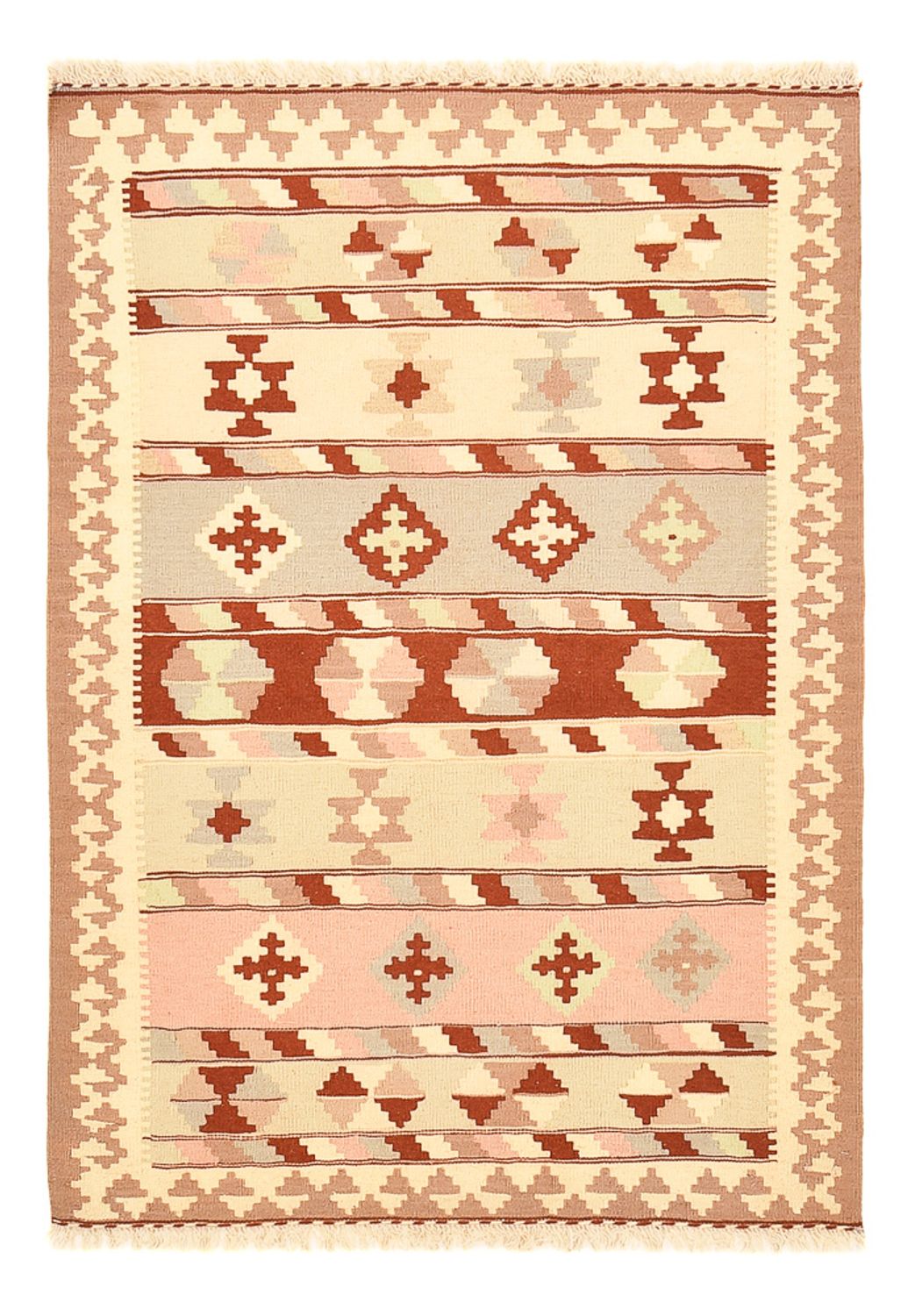 Tapis Kelim - Oriental - 148 x 105 cm - multicolore