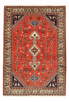 Tapis persan - Nomadic - 150 x 104 cm - rouge