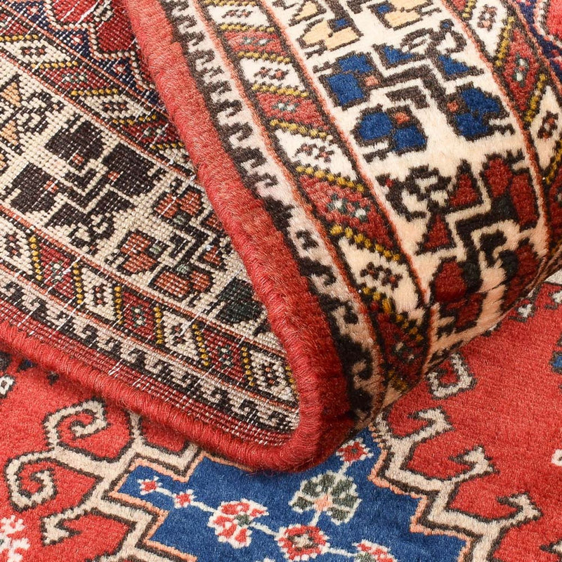 Tapis persan - Nomadic - 150 x 104 cm - rouge