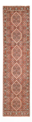 Tapis de couloir Tapis persan - Bidjar - 308 x 77 cm - rouille
