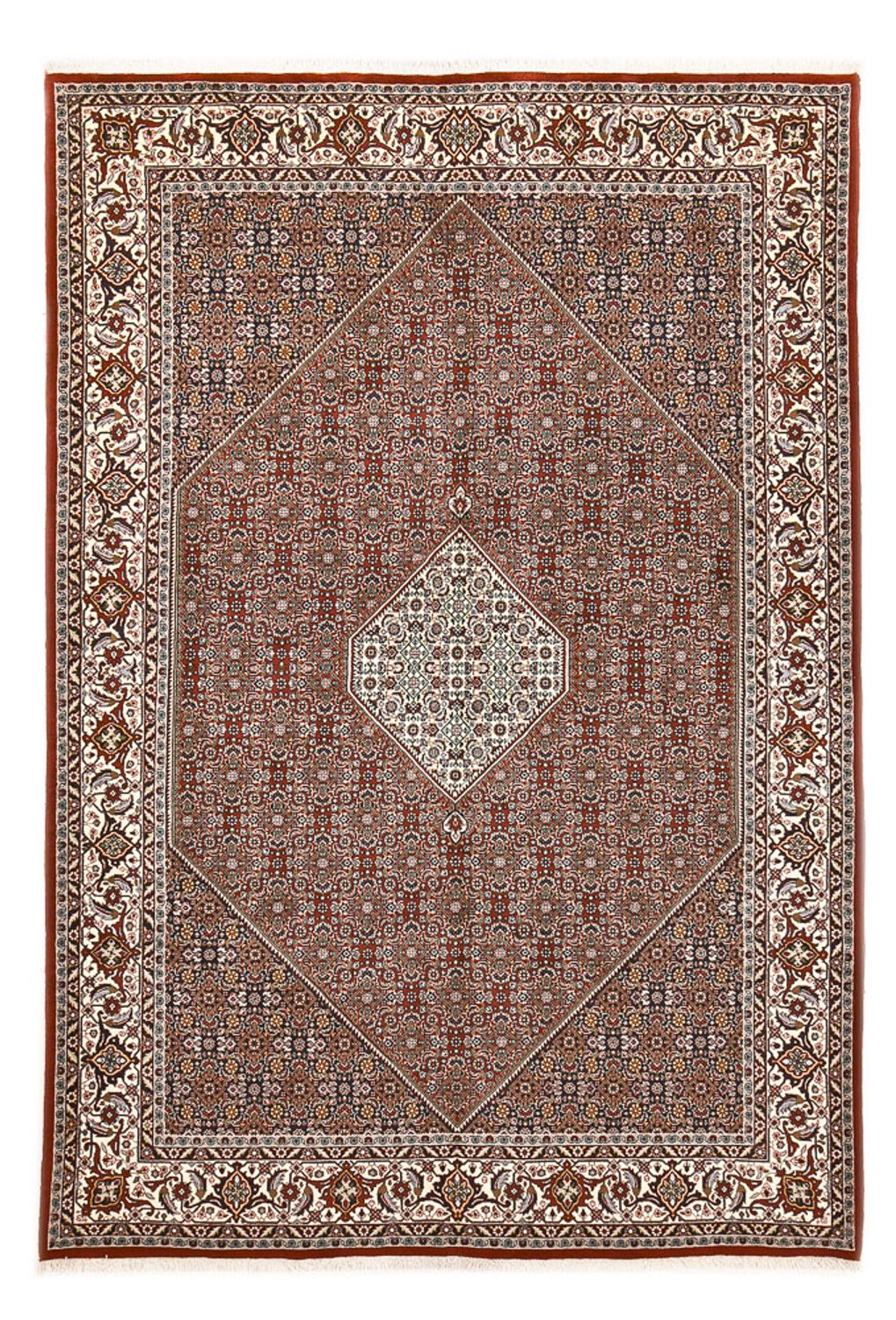 Tapis persan - Bidjar - 298 x 200 cm - rouille