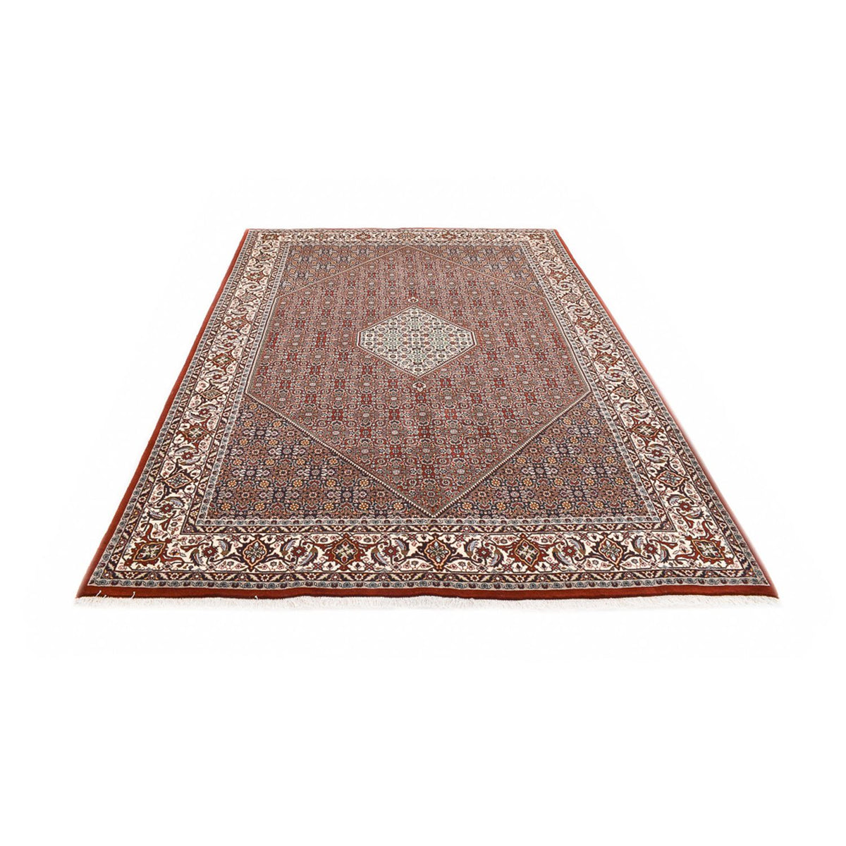Tapis persan - Bidjar - 298 x 200 cm - rouille