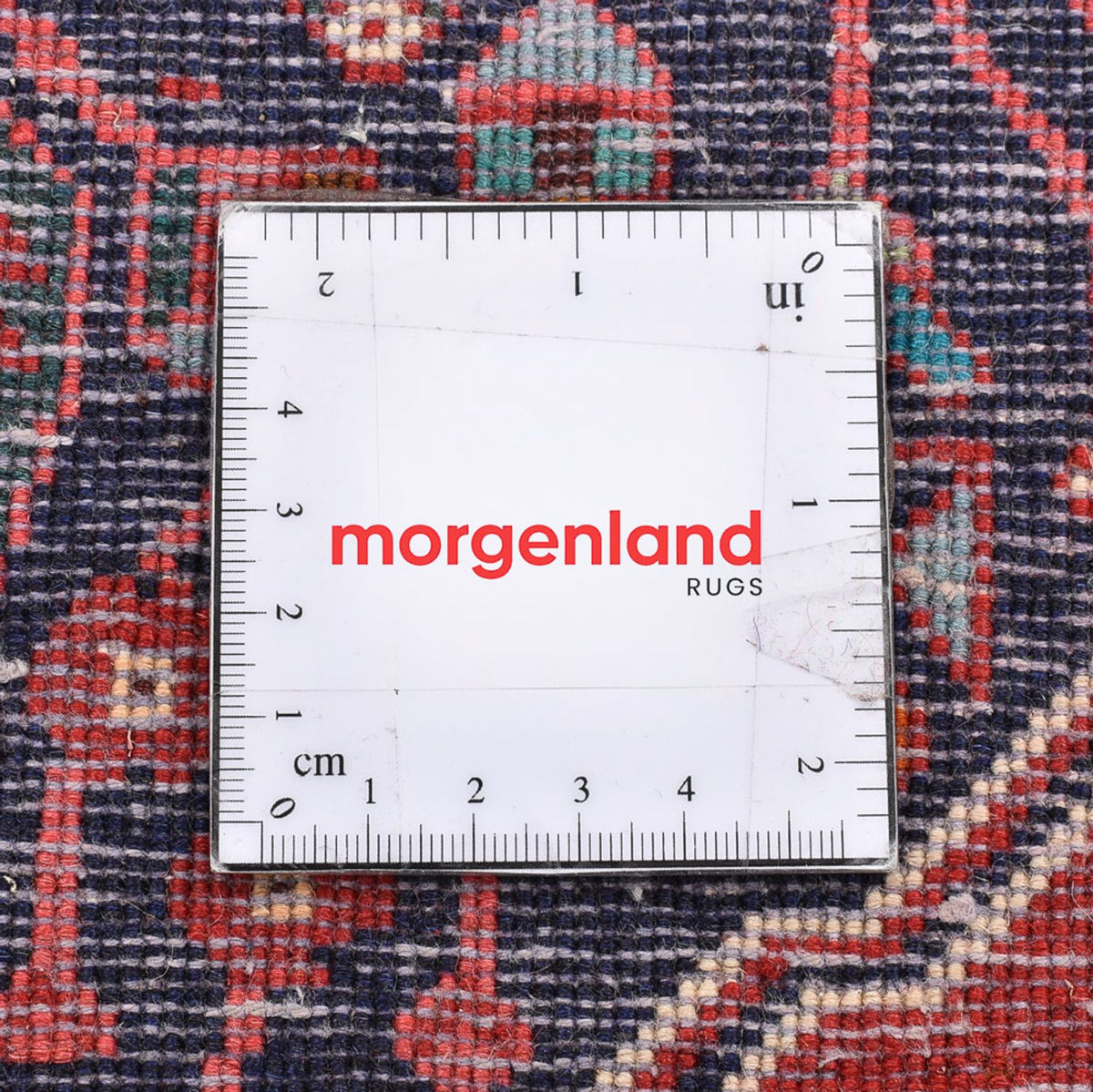 Tapis persan - Nomadic - 60 x 35 cm - bleu foncé