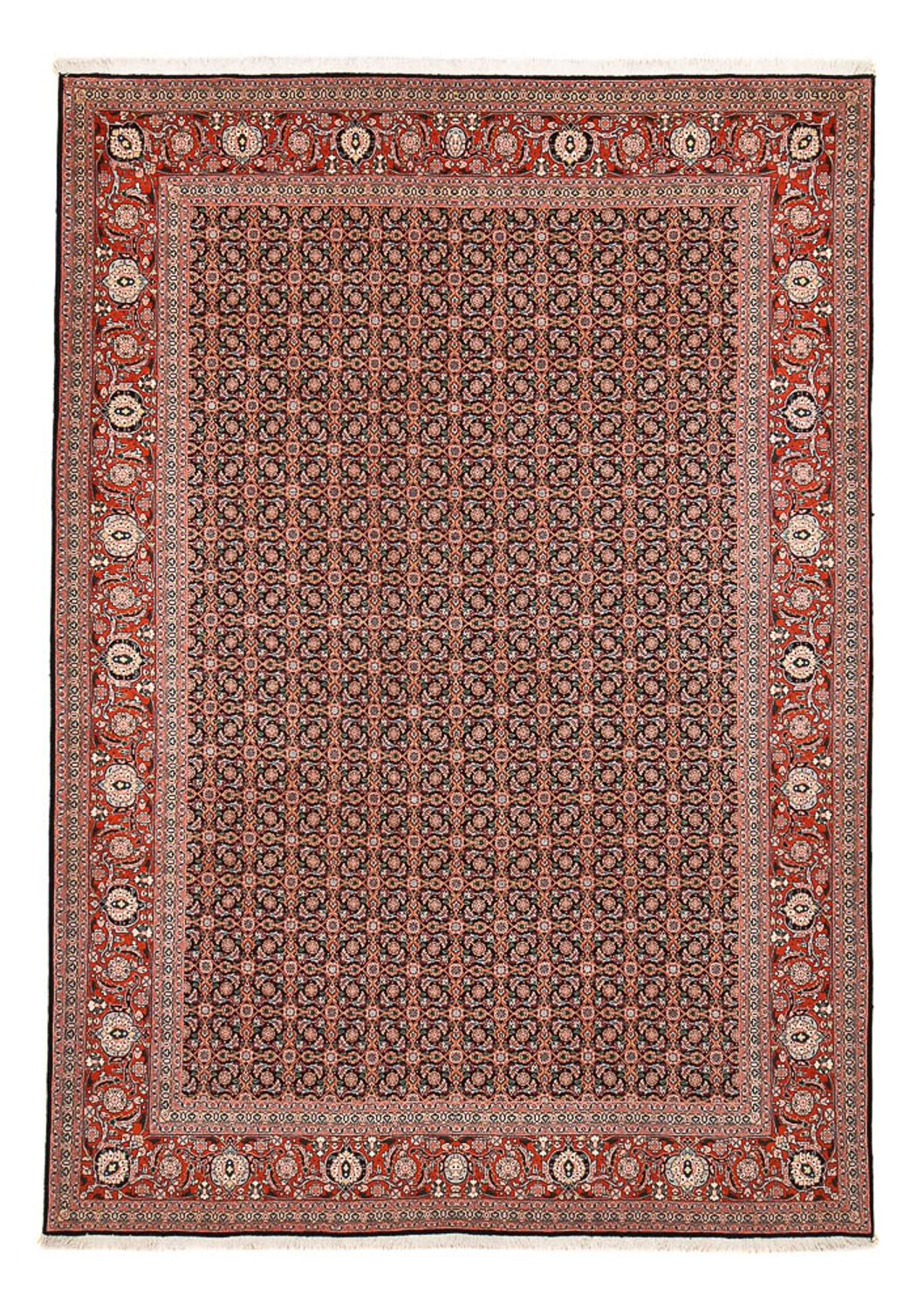 Tapis persan - Tabriz - Royal - 348 x 247 cm - rouille