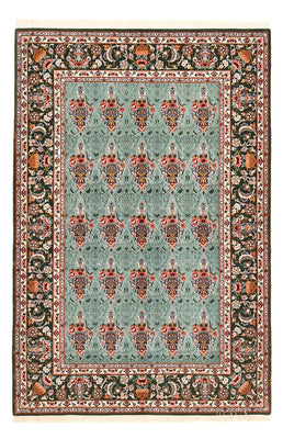 Tapis persan - Isfahan - Premium - 193 x 130 cm - turquoise