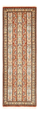 Tapis de couloir Tapis persan - Ghom - Royal - 150 x 51 cm - beige foncé