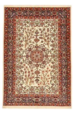 Tapis persan - Ghom - Royal - 157 x 109 cm - beige clair
