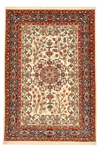 Tapis persan - Ghom - Royal - 157 x 109 cm - beige clair