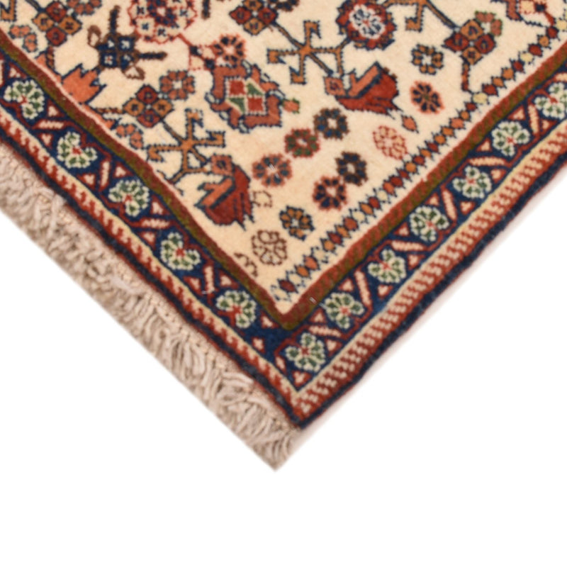 Tapis Gabbeh - Persan Kashkuli - 60 x 40 cm - beige