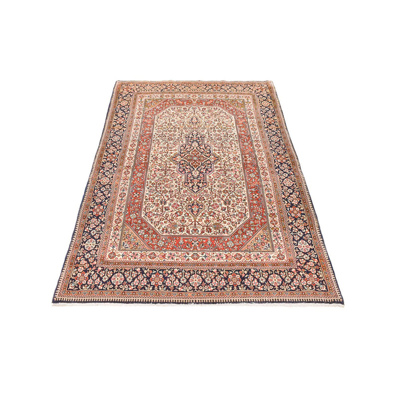 Tapis persan - Ghom - 220 x 136 cm - rouille