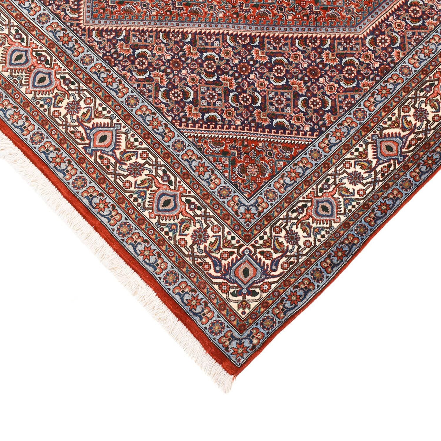 Tapis persan - Bidjar - 212 x 138 cm - rouille
