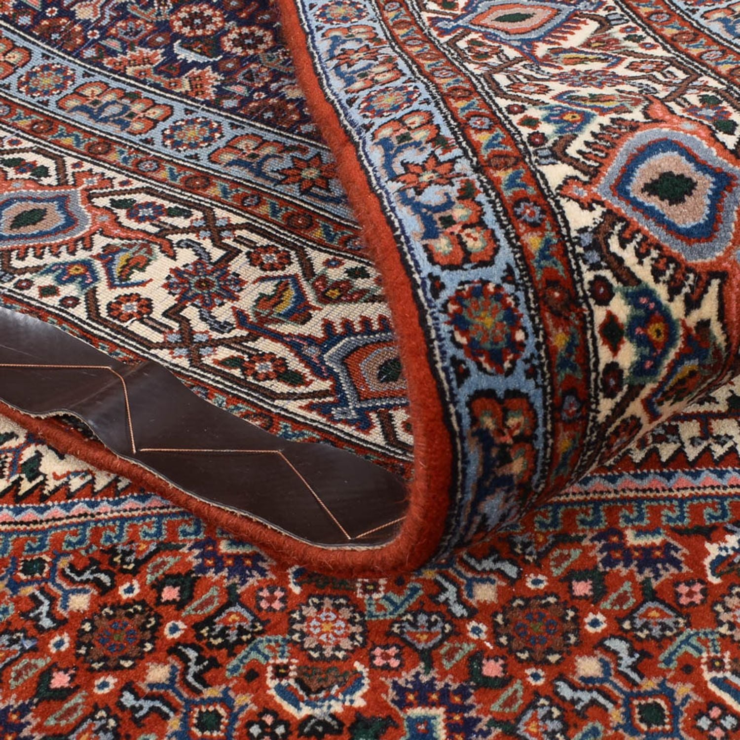 Tapis persan - Bidjar - 212 x 138 cm - rouille